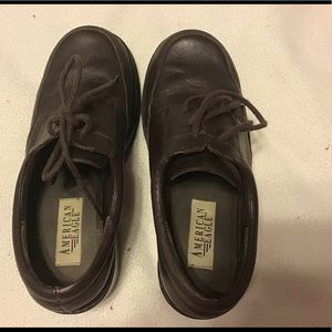 NIB American Eagle Kimber Brown Oxford Shoes Women's 8 New in Box